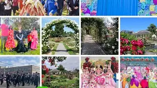 Tyler Rose Garden Tx#Rose festival parade &Queens Tea Eve#vlog#top attractions of Tx#top events#vlog