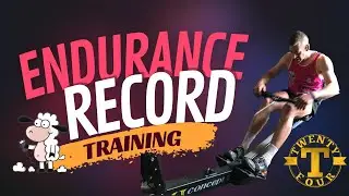 Concept2 indoor rowing session!