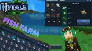 Hytale Fish farm tutorial Infinite Fish And Water Essence!!!!!!