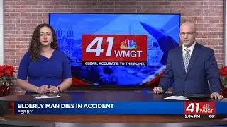 Elderly man dies after being struck by vehicle in garage, according to Perry Police
