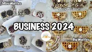 Mini & Big Waffles + Messy Mini Donuts Pang-Negosyo! | Easy at Murang Negosyo Idea 2024