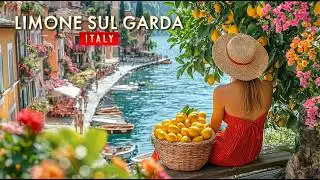 You’ll Fall in Love with Italy’s Largest Lake 🇮🇹 | Walking Tour | Limone sul Garda 4k