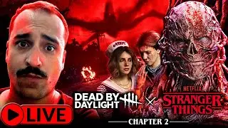 🟢🏳&zwj;🌈  GRIM&Oacute;RIO E MAIS DLC DEAD BY DAYLIGHT: STRANGER THINGS CHAPTER 2 AO VIVO | DBD Live PT-BR
