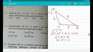Güvən 2021, qrup 1-2, Üçbucaqlar ,qiymətləndirmə 1-20