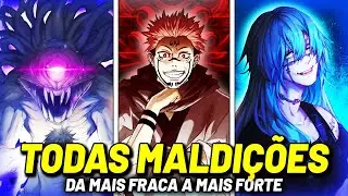 NÍVEIS DE PODERES DE TODAS MALDIÇÕES DE JUJUTSU KAISEN