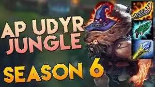 AP/Hybrid Udyr Jungle Season 6 Gameplay - League of Legends AP Udyr Season 6