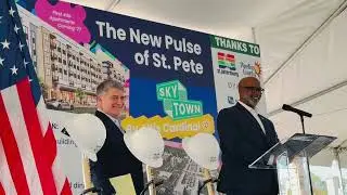 Groundbreaking- SkyTown- St.Petersburg, FL- Frank Guerra- Altis Cardinal #usa #florida #landdisputes