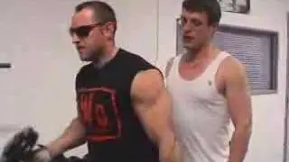 djhuggy at gym in 2000