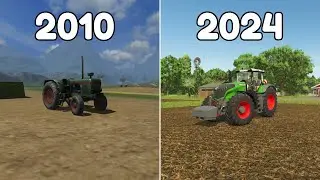 Evolution of Farming Simulator: FS11 vs. FS13 vs. FS15 vs FS 17 vs. FS19 vs. FS22 vs. FS25