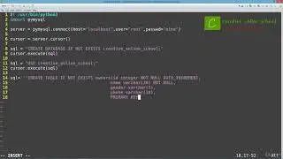 33  Creating MySQL Database through Python
