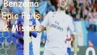 Karim Benzema - Epic Fails & Misses In Real Madrid
