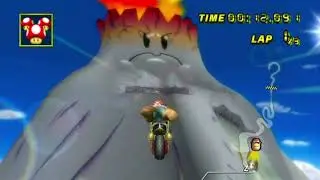 GCN DK Mountain - 02:06.674 (with Bowser Bike)