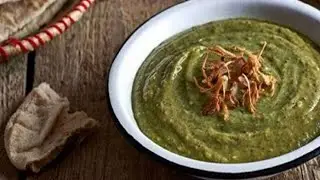 البصارة الغزاوية بالفول المجروش الملوخية الناشفة علي اصولها اكلات الشتاء😘😍❤👍