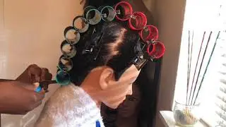 ZFyne Wet Set Comb Out 3 (Magnetic Rollers)