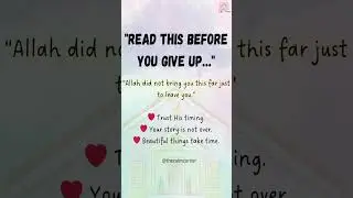 Read This Before You Give Up!! #shorts #shortsfeed #islamicquotes #englishquotes #zindagiquotes