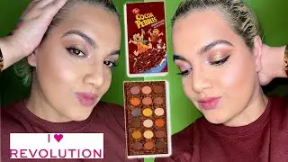 I Heart Revolution Cocoa Pebbles Palette | Chatty GRWM