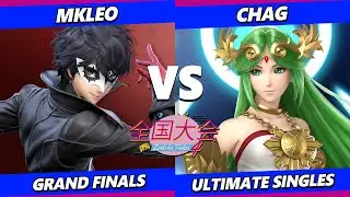Zenkoku Taikai 4 GRAND FINALS - MkLeo (Joker) Vs. Chag (Palutena, Min Min) Smash Ultimate - SSBU