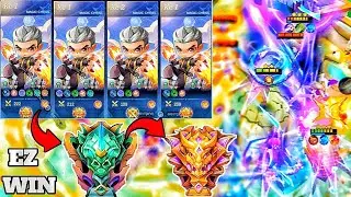 COMBO PUSH RANK MAGIC CHEES PALING GAMPANG‼️AUTO WIN UDAH❗MAGIC CHEES MLBB
