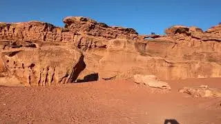 Jordan's Wadi Rum Desert - A Natural Rock Arch/Bridge