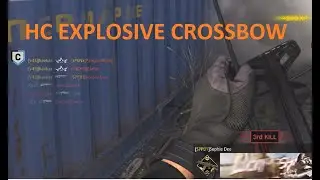 I discovered how powerfull are EXPLOSIVE TIPS for CROSSBOW on Hardcore in Modern Warfare...