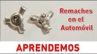 Remaches en el automóvil: Tipos, técnicas y aplicaciones | CESVIMAP 🔫🚗