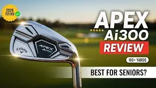 Обзор клюшки Callaway Apex Ai300: проверка ощущений, дальности полета и устойчивости к ошибкам.
