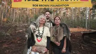 Ruth Langford Tipruthanna arrested for defending Swift Parrot forests