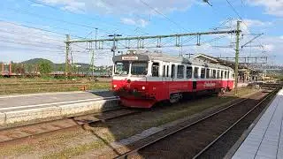 🇸🇪 &Ouml;stersund Sweden Inlandsbanan Y1 #1314 depart for Mora