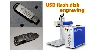 Laser Engraving USB Flash Drives | Personalized  USB Drives Laser Marking Machine