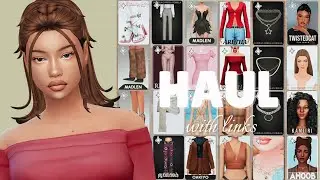 BEST CC FINDS | The Sims 4 CC Haul + CC Links ❤️‍🔥