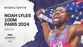 PARIS 2024 - Le jour o&ugrave; Noah LYLES a remport&eacute; le 100M &agrave; la PHOTO-FINISH !
