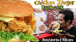 Huge Rush For Famous Zinger Burger | Cheapest Price Zinger Burger | Burger Hub | People Are Crazy |