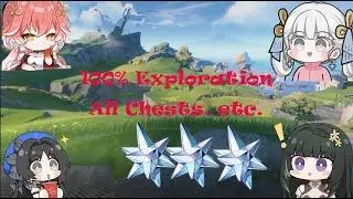 Central Plains 100% Exploration, All Chest, All Tidal Heritage, etc
