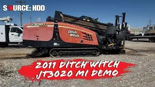 2011 Ditch Witch JT3020 MACH 1 drill demo | SOURCE: HDD 1