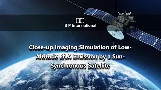 Close up Imaging Simulation of Low Altitude ENA Emission by a Sun Synchronous Satellite