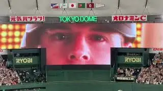 2025/03/29 東京ドーム (巨人－ヤクルト) 2回裏途中までのジャイアンツの応援の様子
