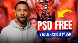 FLYER FUNK DE FAVELA GRÁTIS | PSD FREE + TUTORIAL COMPLETO