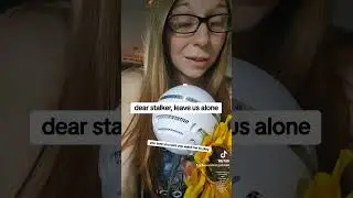 my boyfriends ex is stalking me, watch to the end  #greenscreen #toxic #stalker #internetstalker
