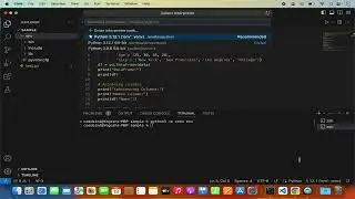 Panda Import Not Working in Python Using Visual Studio Code on Mac
