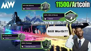 CN Huaqing After Buff 💪 Still Worth 11500/ Artcoin?? - Modern Warships 