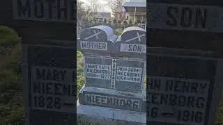 St. John's Cemetery in Carrollton KY, this Cemetery is in the Heart of this small town 