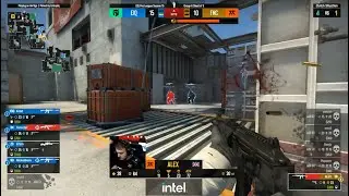ALEX fights in vain against Entropiq | Excellent 1v4 clutch win