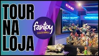 Visitei a FANTOY Loja F&iacute;sica de Action Figures! + SURPRESA pros Inscritos