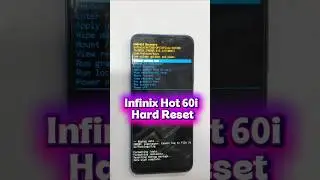 Infinix Hot 60i Hard Reset & Pattern Unlock | Forgot Password Solution 2026