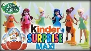 Opening Large and Maxi Kinder Surprise Eggs!!
