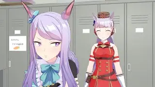 Gold Ship tries to impress Mcqueen