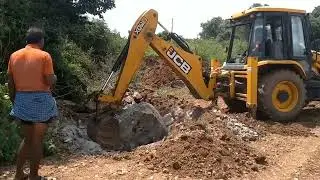 👉👉JCB 3DX Big Stone Remove in chennai in Kirloskar Engine,,