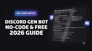 How to Make a Discord Stock Gen Bot for Free (No Code) | 2026 Guide