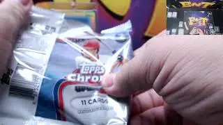 Break #980BD: 2025 Topps Chrome Update Baseball Jumbo 4 BOX Team Break