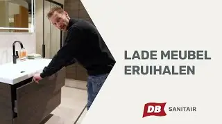 Hoe haal ik de lades uit mijn badmeubel?